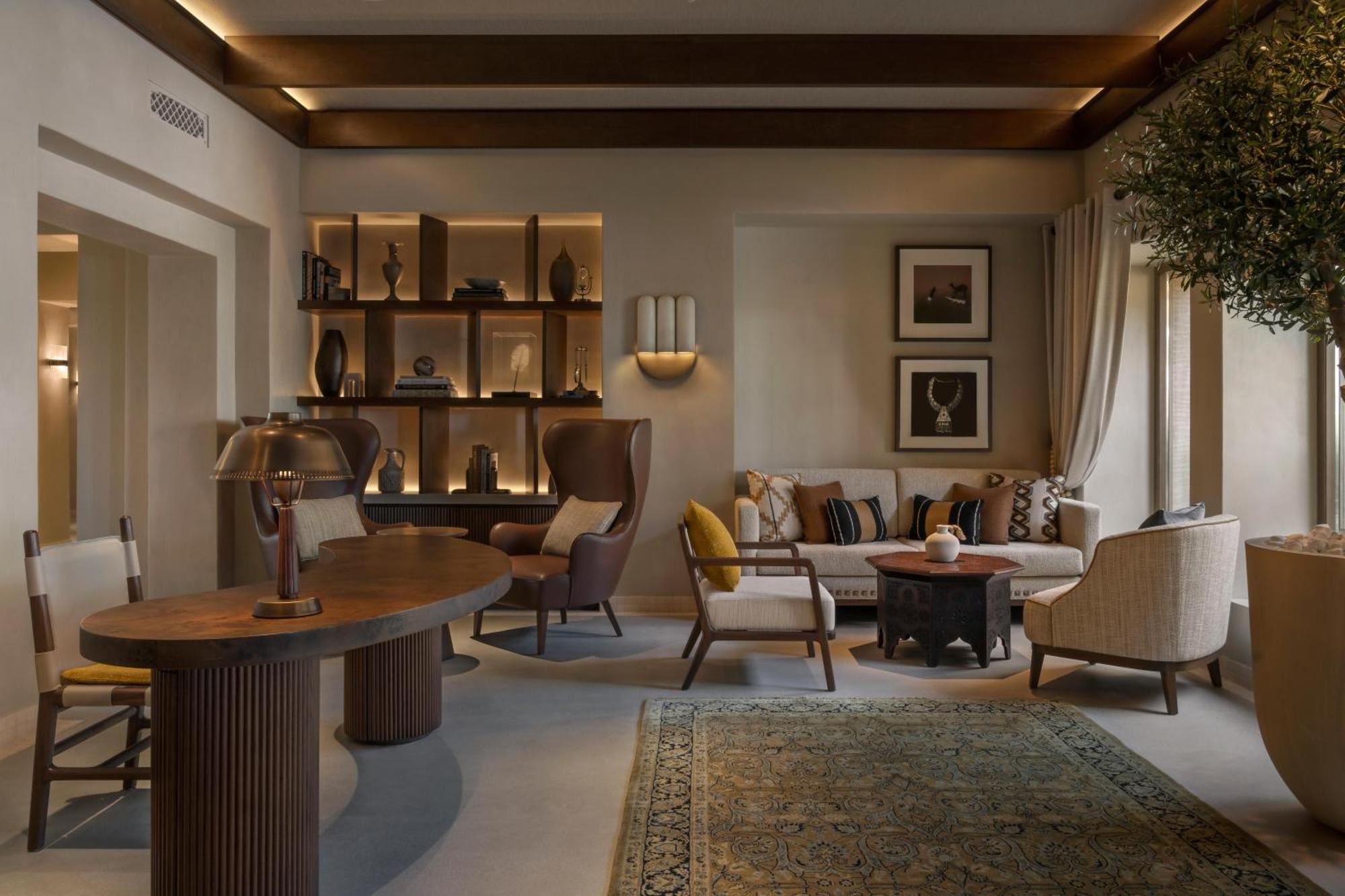 Bab Al Shams, A Rare Finds Desert Resort, Dubai Exterior foto The Library